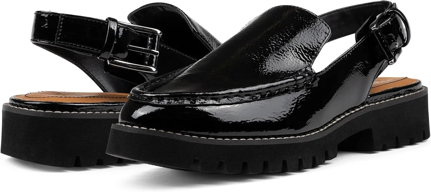 Donald Pliner Women’s Essex Slingback Loafers for Women - Comfortable Women’s Shoes with EVA Lug Sole, Slingback Shoes