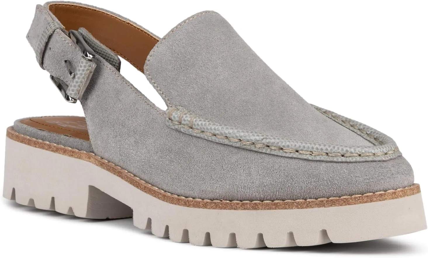 Donald Pliner Women’s Essex Slingback Loafers for Women - Comfortable Women’s Shoes with EVA Lug Sole, Slingback Shoes