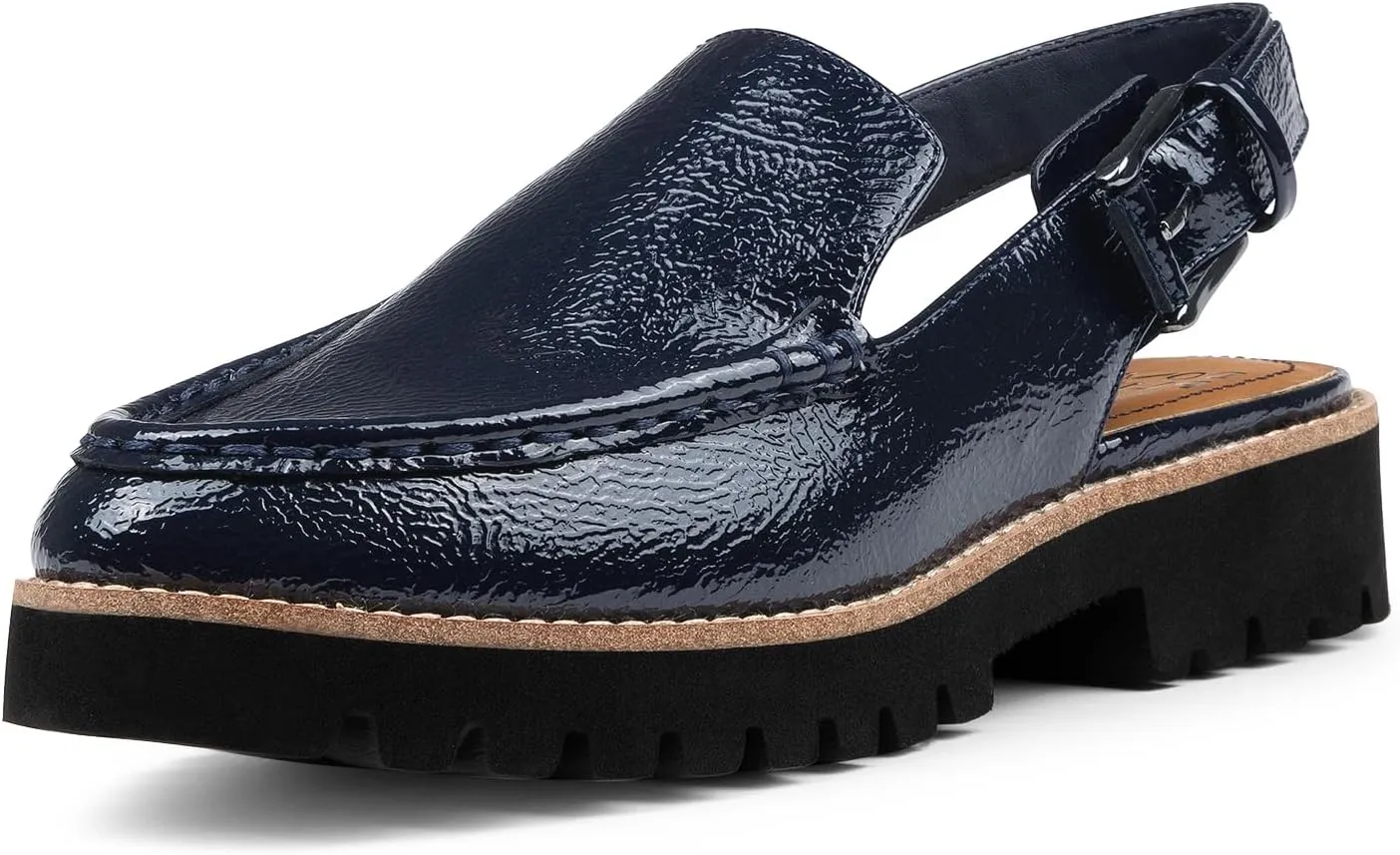 Donald Pliner Women’s Essex Slingback Loafers for Women - Comfortable Women’s Shoes with EVA Lug Sole, Slingback Shoes