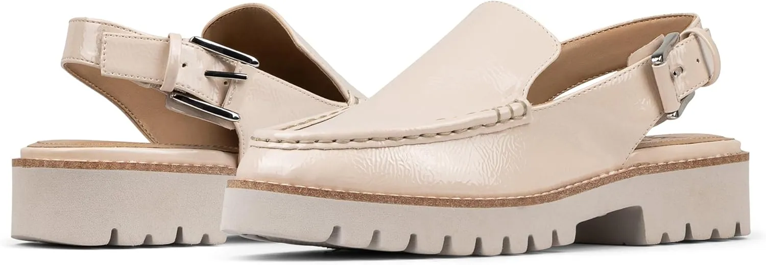 Donald Pliner Women’s Essex Slingback Loafers for Women - Comfortable Women’s Shoes with EVA Lug Sole, Slingback Shoes