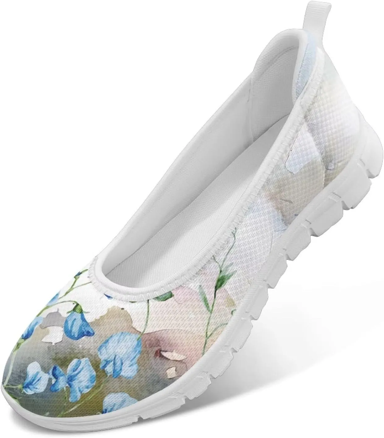 Doojoayie Womens Slip On Loafers with Arch Support Flat Shoes for Work Comfortable