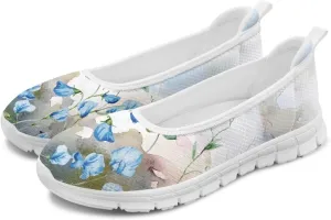 Doojoayie Womens Slip On Loafers with Arch Support Flat Shoes for Work Comfortable