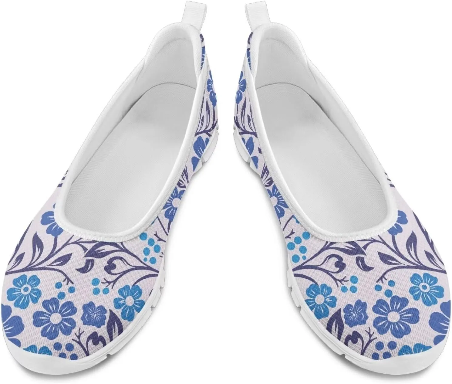 Doojoayie Womens Slip On Loafers with Arch Support Flat Shoes for Work Comfortable