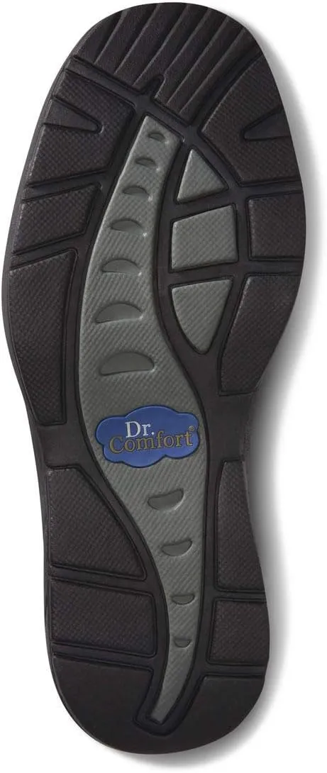 Dr. Comfort Fisherman Men's Therapeutic Diabetic Extra Depth Sandal: Black 13.0 Wide (E/2E)