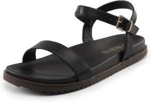DREAM PAIRS Women's Cute Open Toe One Band Arch Support Comfort Flat Sandals for Summer