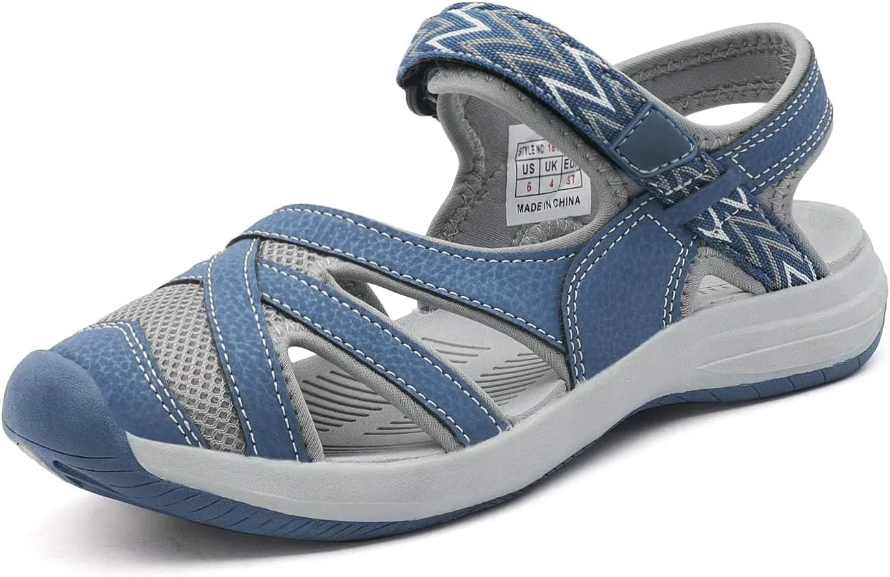 DREAM PAIRS Women's Sport Athletic Sandals Outdoor Hiking Sandals