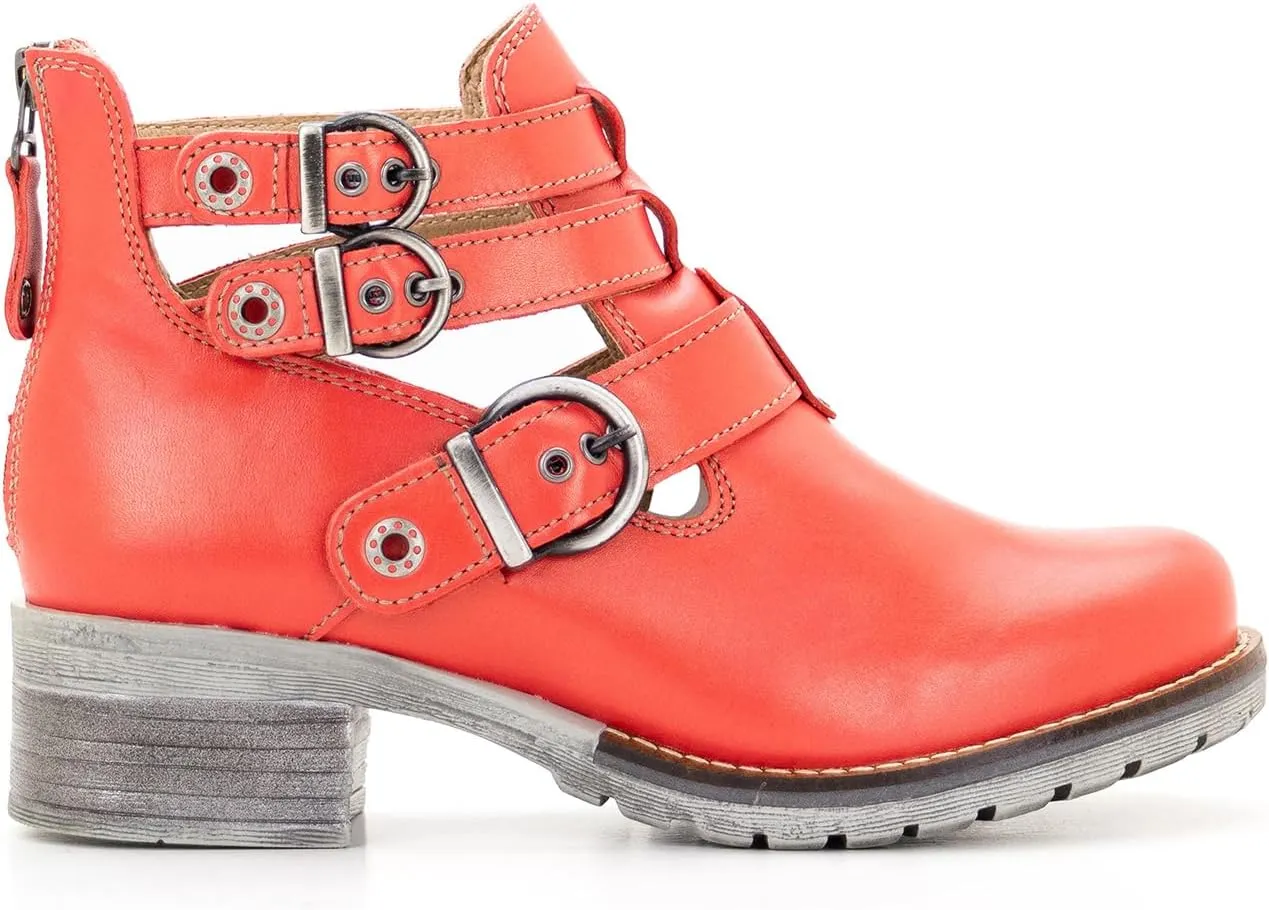 Dromedaris Women's Kelsy warm-weather ankle bootie - Removable footbeds