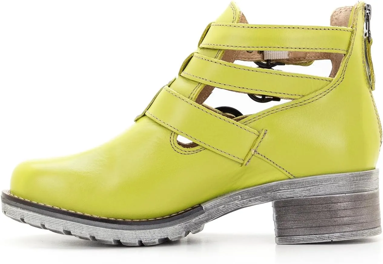 Dromedaris Women's Kelsy warm-weather ankle bootie - Removable footbeds
