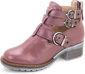 Dromedaris Women's Kelsy warm-weather ankle bootie - Removable footbeds