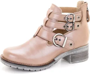 Dromedaris Women's Kelsy warm-weather ankle bootie - Removable footbeds