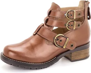 Dromedaris Women's Kelsy warm-weather ankle bootie - Removable footbeds