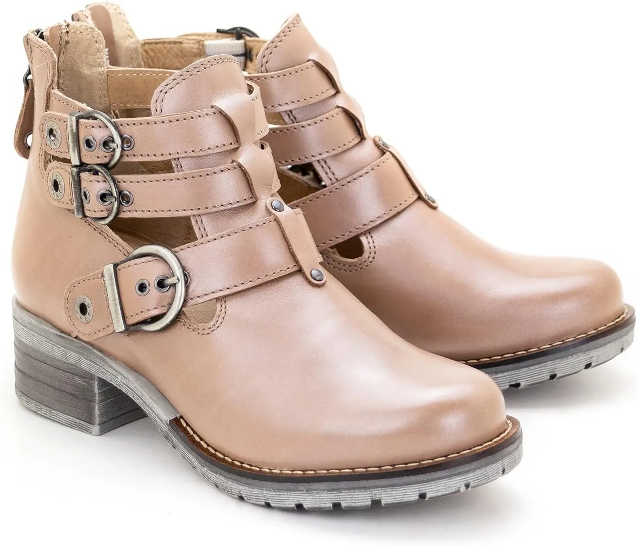 Dromedaris Women's Kelsy warm-weather ankle bootie - Removable footbeds