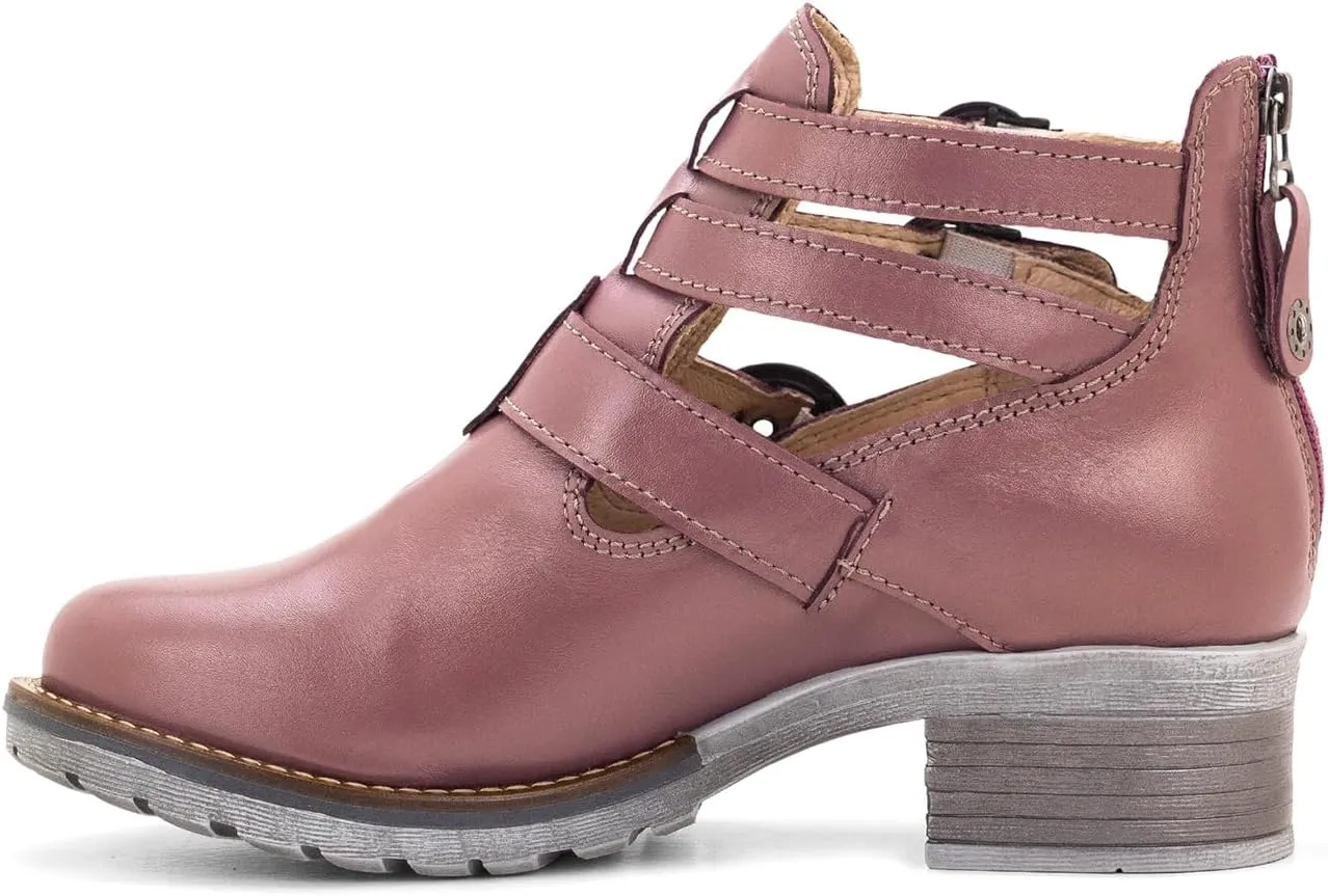 Dromedaris Women's Kelsy warm-weather ankle bootie - Removable footbeds