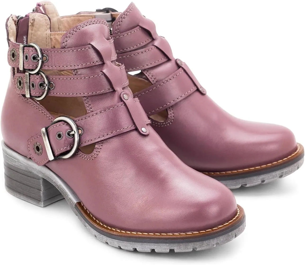 Dromedaris Women's Kelsy warm-weather ankle bootie - Removable footbeds