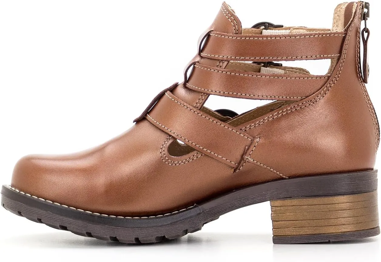 Dromedaris Women's Kelsy warm-weather ankle bootie - Removable footbeds
