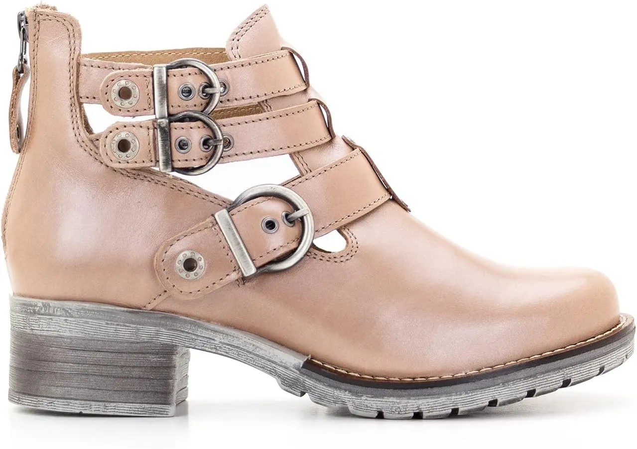 Dromedaris Women's Kelsy warm-weather ankle bootie - Removable footbeds