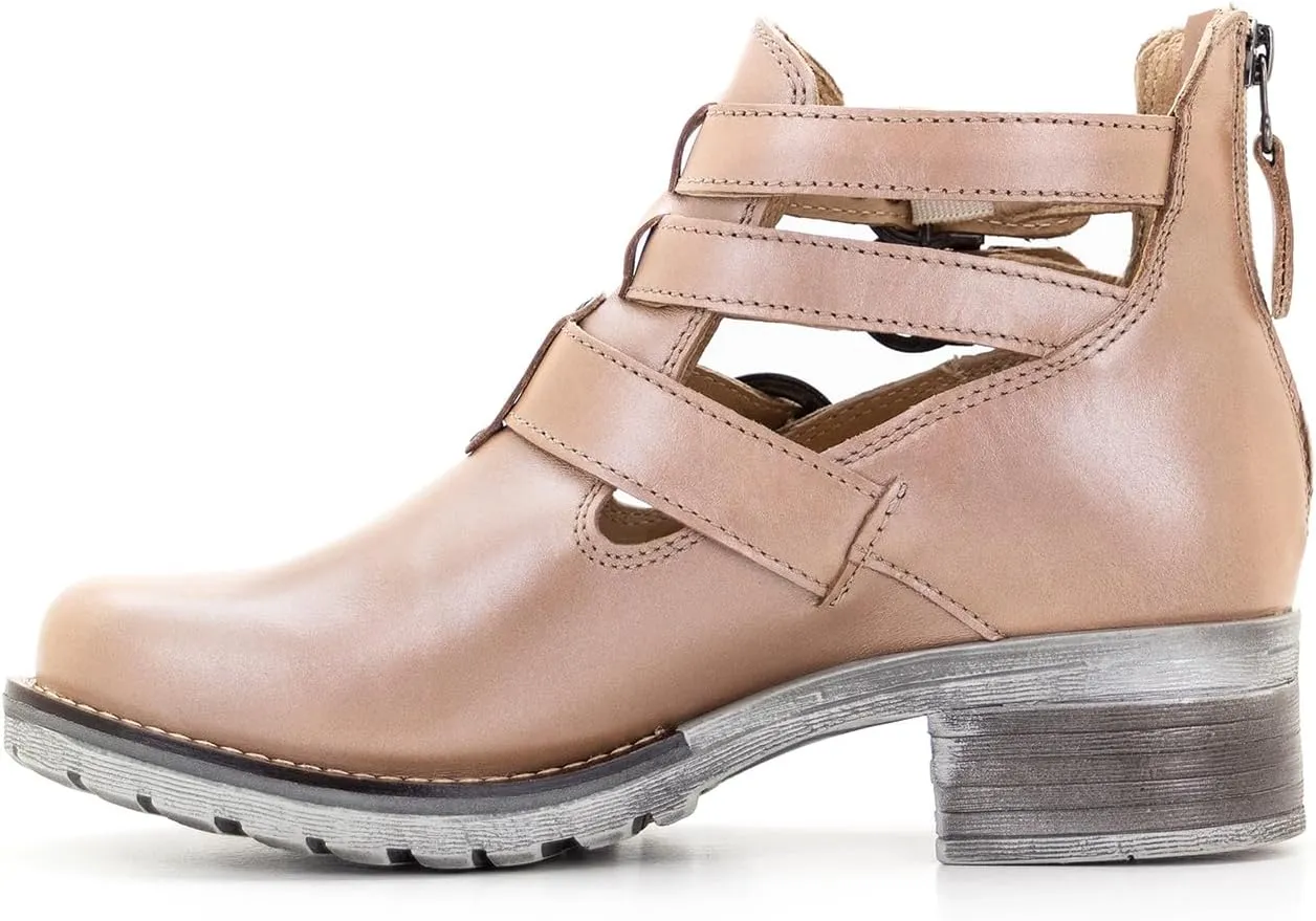 Dromedaris Women's Kelsy warm-weather ankle bootie - Removable footbeds