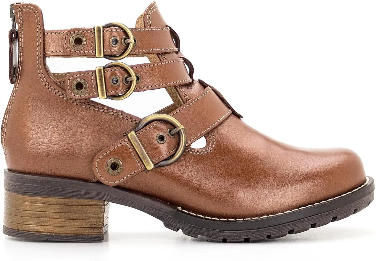 Dromedaris Women's Kelsy warm-weather ankle bootie - Removable footbeds