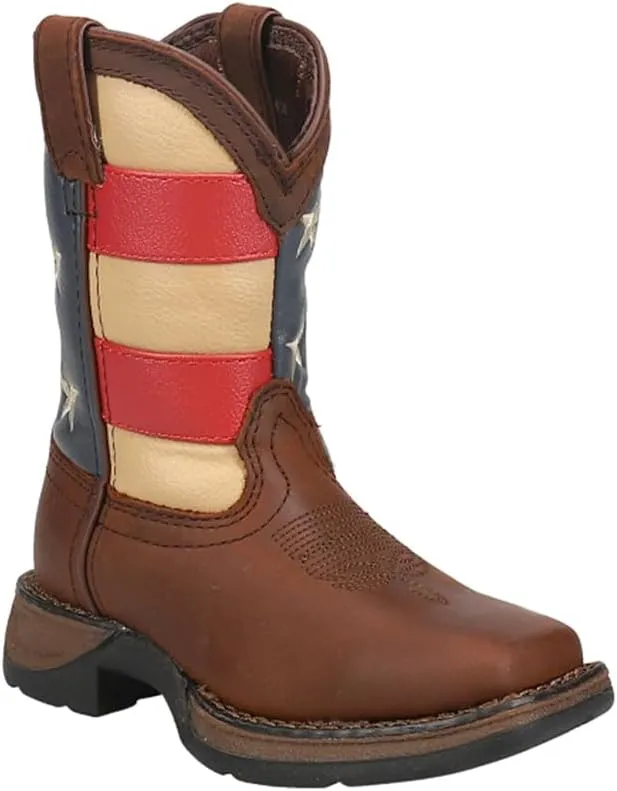 DURANGO Lil Little Kids' Flag Western Boot