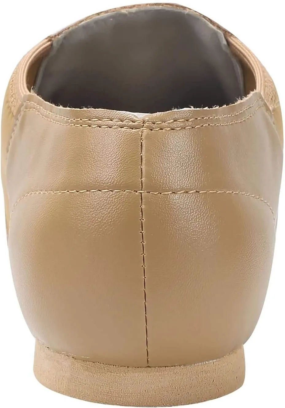 Dynadans Unisex PU Leather Upper Slip-on Jazz Shoe with Arch Insert for Women and Men's Dance Shoes