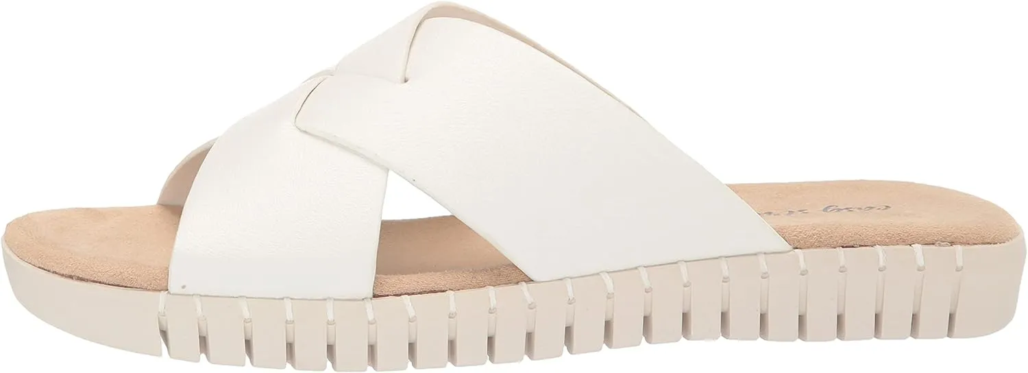 Easy Street Women's Brylee Flat Sandal Slide