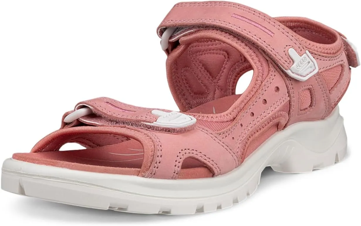 ECCO Women's Yucatan Sport Sandal, Old Rose Nubuck, 11-11.5