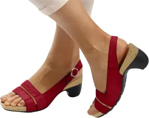 Eduavar Sandals Women Dressy Summer, Womens Sandals Wedge Sandals Ultra-Comfy Breathable Sandals Orthotic Sandals Women