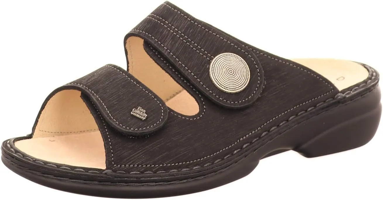 Finn Comfort Sansibar Sandal, Waving Black