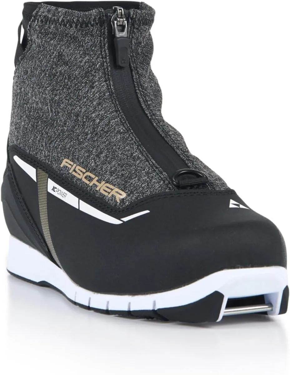 Fischer Women's XC Power Adult Warm Durable Stable Non Slip Sport Fleece Lined Nordic Fitness Ski Boots