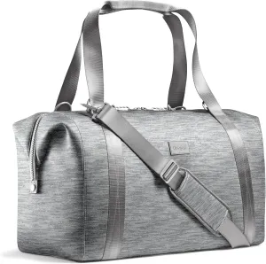 Fit & Fresh Premium Neoprene Weekender Bag With Trolley Sleeve - Large Overnight, Carry-on, Duffel, Gym, and Hospital Bag for Labor & Delivery