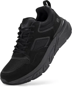 FitVille Extra Wide Walking Shoes Men's Wide Width Workout Sneakers with Arch Support for Flat Feet Heel Pain Relief - Rebound NEO V2