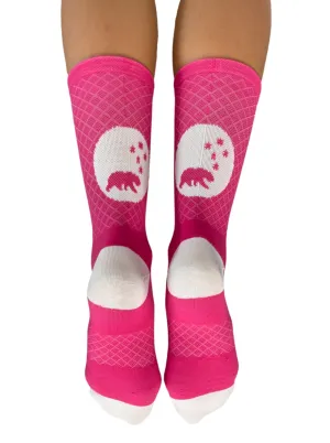 Flagship Sock - Raspberry