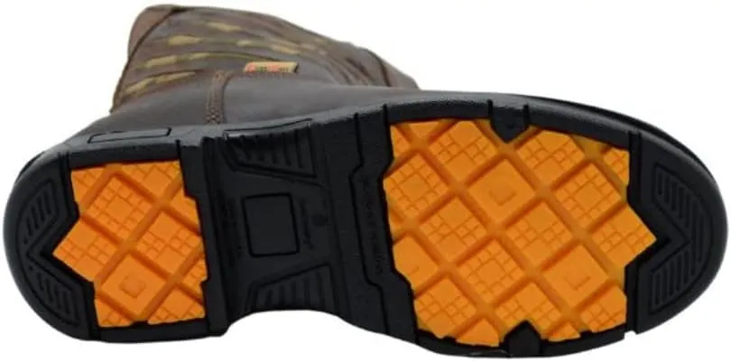 Flex Welt Predator 8" Rubber Toe Work Boot Brown