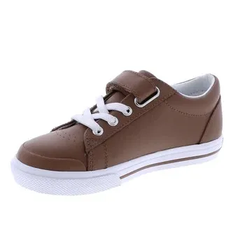 Footmates Reese Brown Leather Sneaker