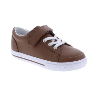Footmates Reese Brown Leather Sneaker