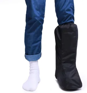 Fracture Walking Boot Shoe Cover Contractors Non Slip Men Women High Top Black1 L