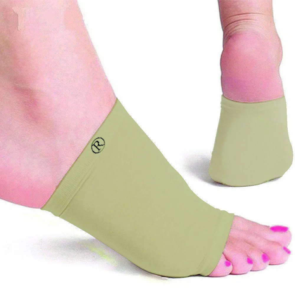 Gel-Infused Arch-Support Foot Sleeves