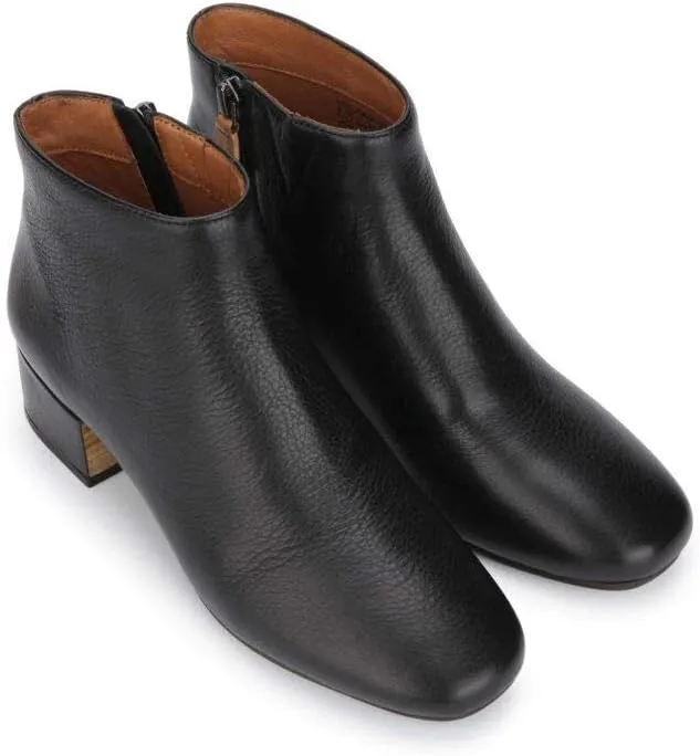 Gentle Souls by Kenneth Cole Women's Ella Low Heel Bootie Ankle Boot