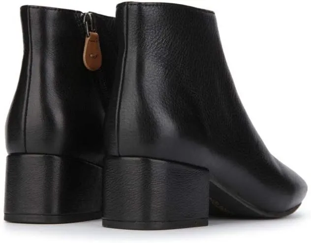 Gentle Souls by Kenneth Cole Women's Ella Low Heel Bootie Ankle Boot