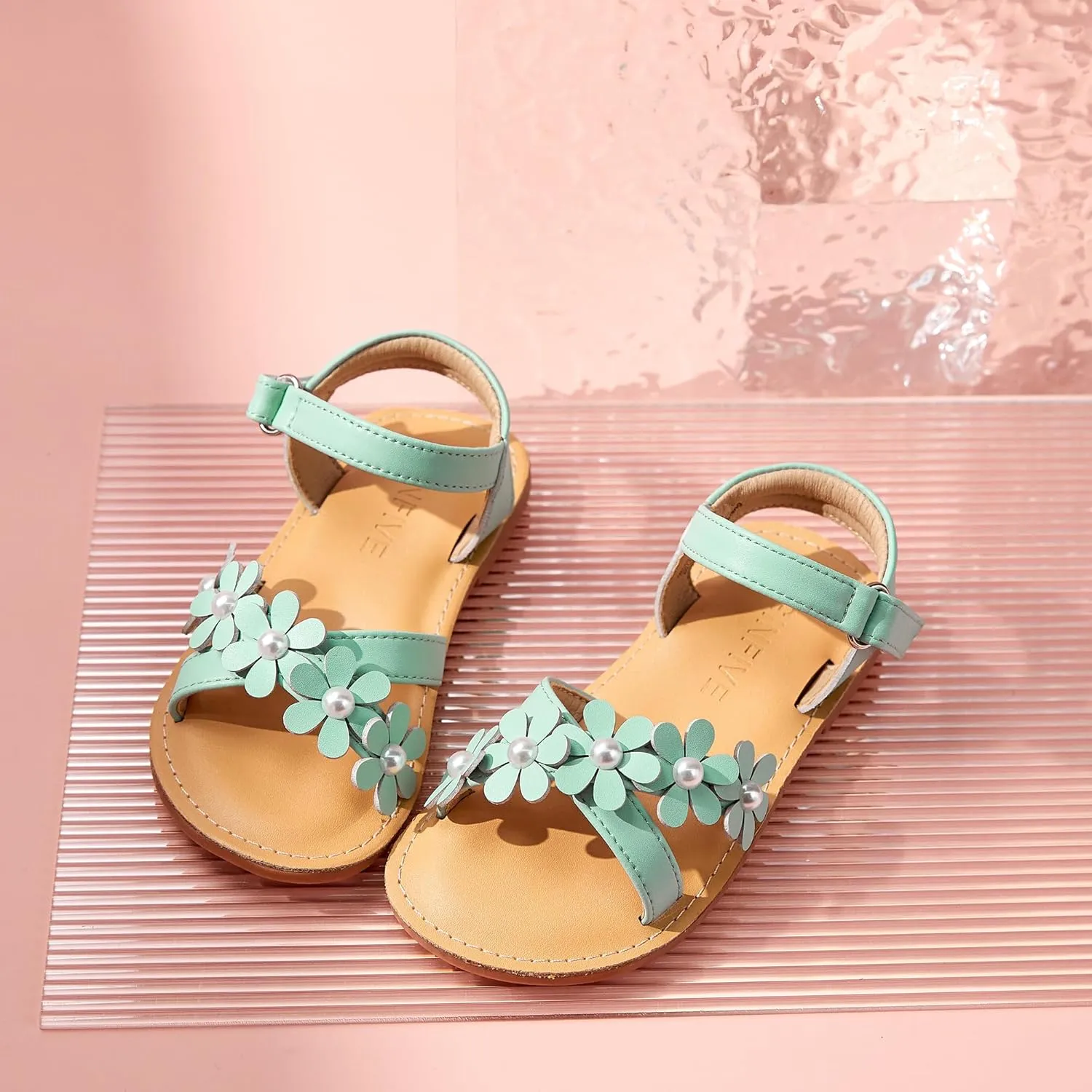 GINFIVE Toddler Girls Sandals Girls Toddler Sandals Little Girls Kids Shoes
