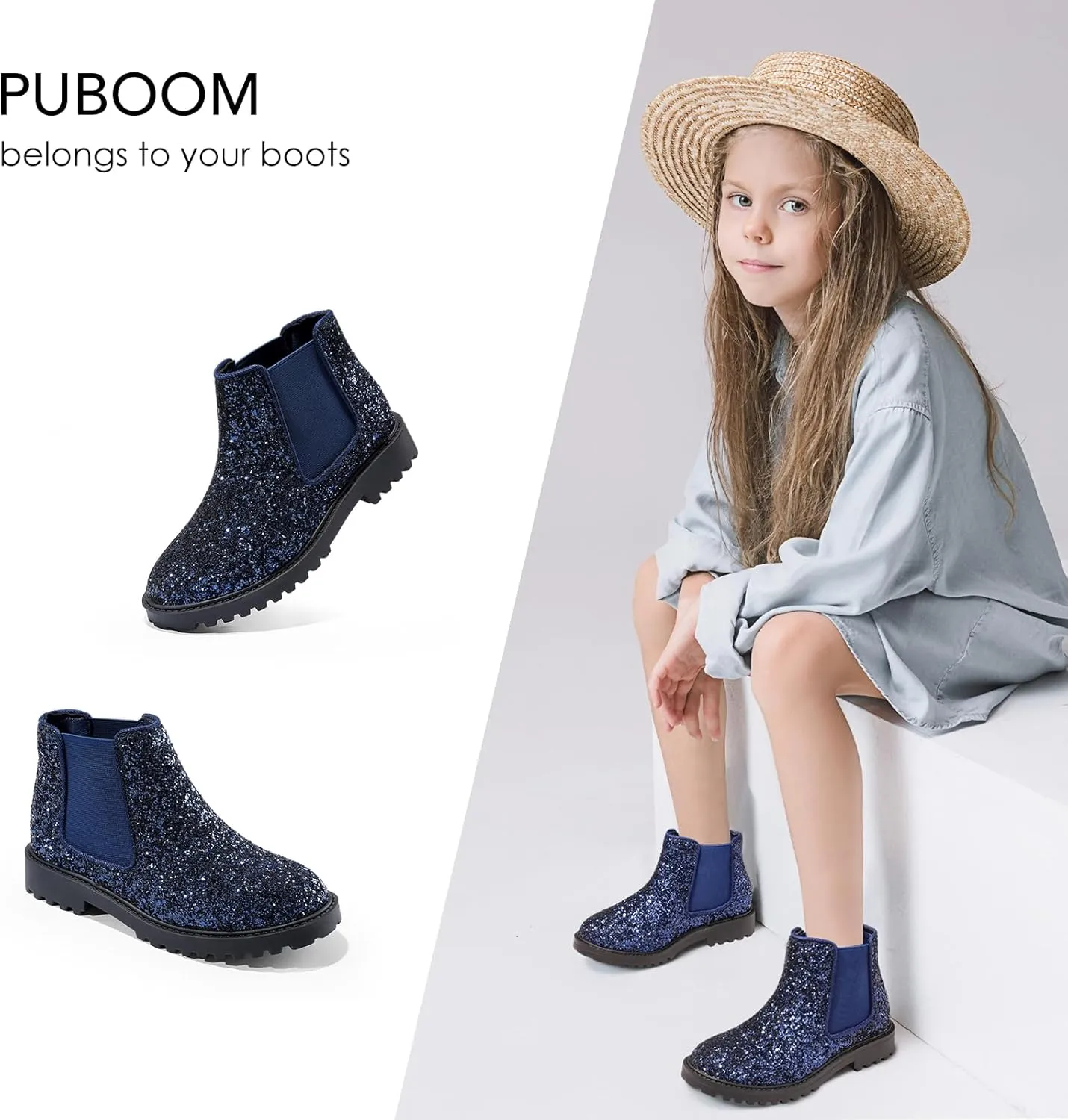 Girls Ankle Boots Kids Girls Dress Boots Winter Girl Boot Shoes