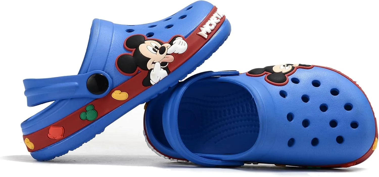 Girls Clogs Toddlers Garden Clogs Shoes Boys Cute Slip On Slides Lightweight Sandals Non Slip Shower Slippers