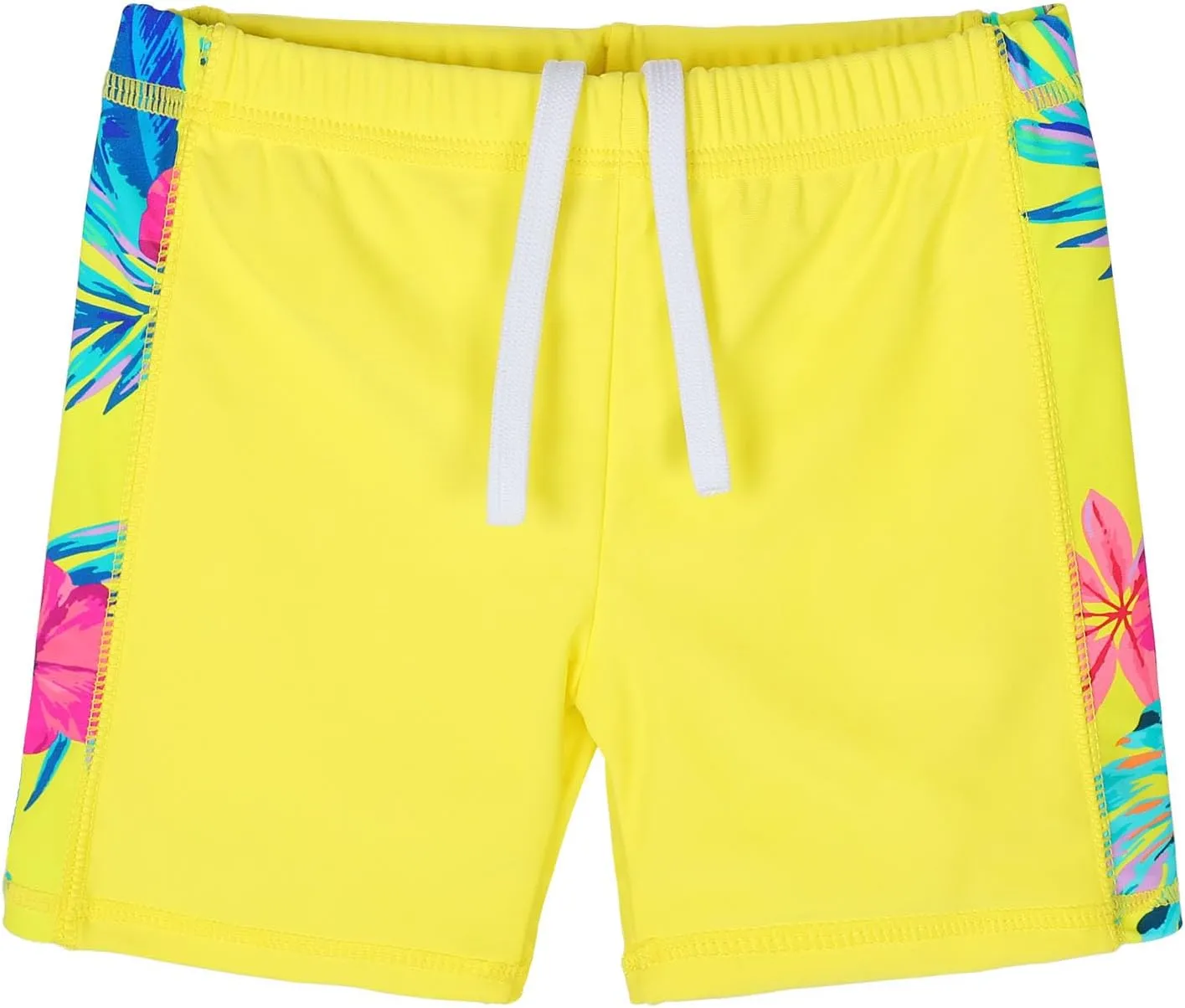 Girls Two Piece Swimsuit Floral UPF 50  Rash Guard Set Kids Beach Swimwear