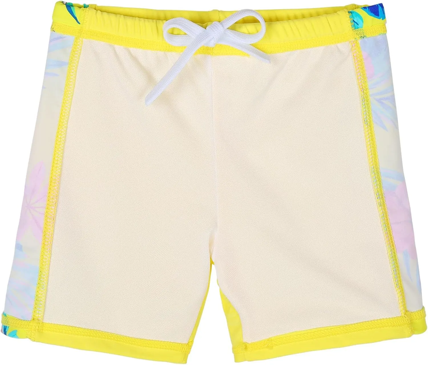 Girls Two Piece Swimsuit Floral UPF 50  Rash Guard Set Kids Beach Swimwear