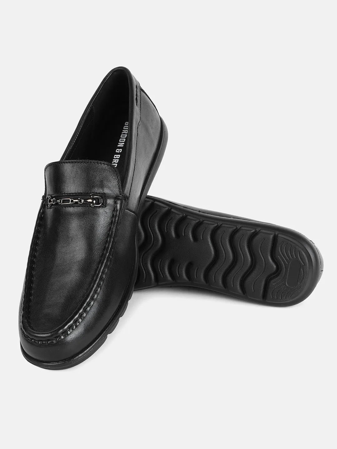 Gordon And Bros Black Men Loafer