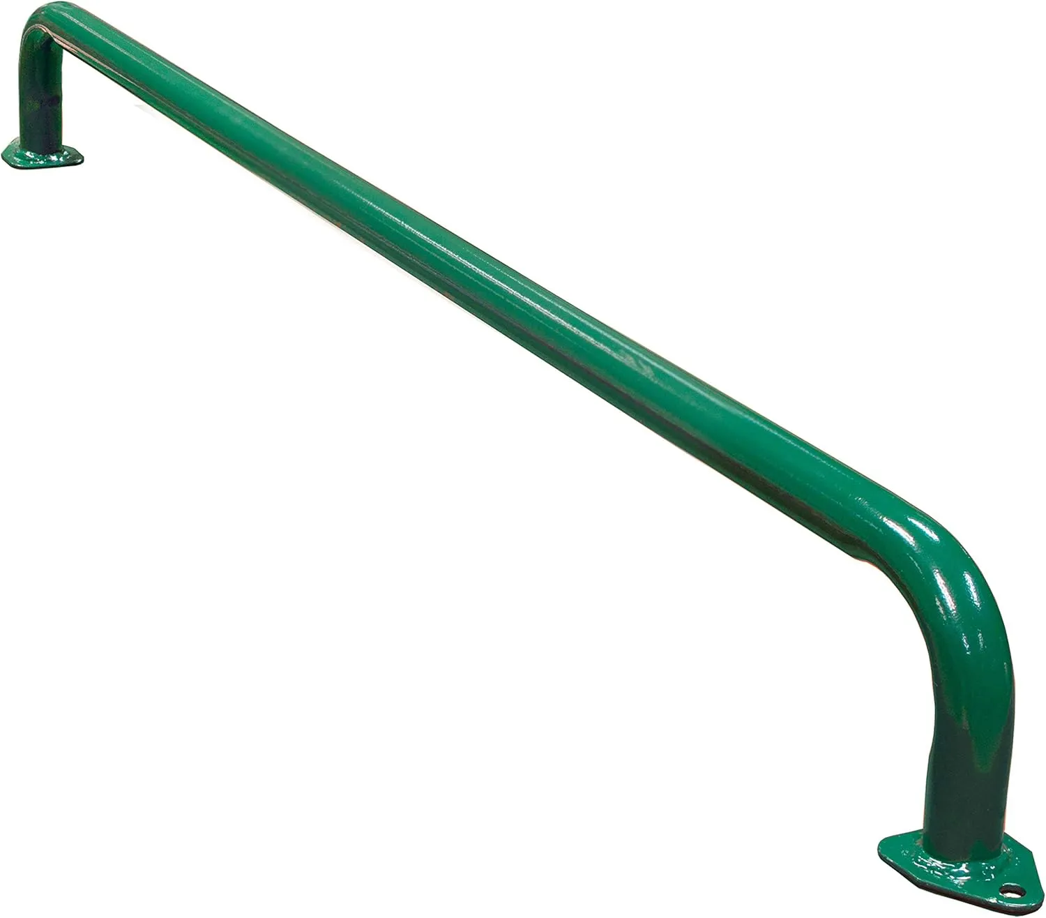 Gorilla Playsets 08-0002-FM Safety Handle Attachment for Swing Set or Playhouse, One 37" Metal Flush Mount Handle, Green