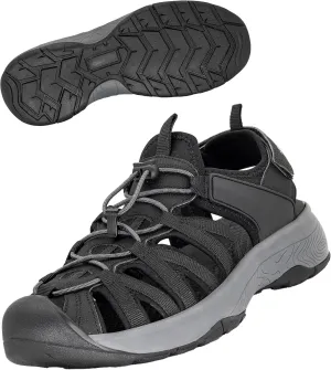GRITION Hiking Sandals Women Closed Toe, Waterproof Lightweight Adjustable Hiking Athletic Sandals, Breathable For Beach Summer Adventure Comfortable Outdoor Sport