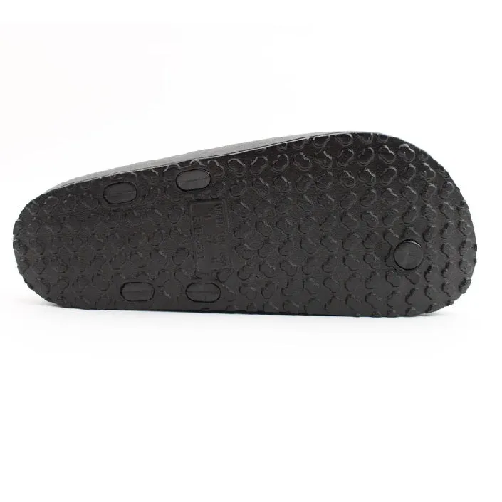 Heavenly Feet Camara Ladies Wedged Toe Post Black