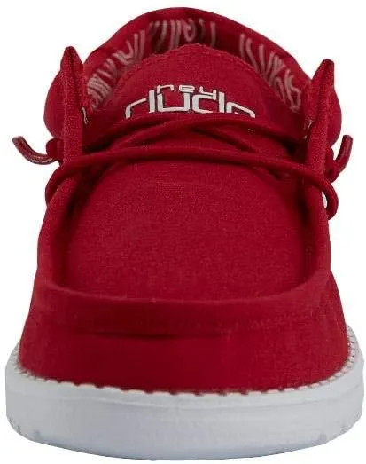Hey Dude Boy's Wally Youth Multiple Colors | Boy’s Shoes | Boy's Lace Up Loafers | Comfortable & Light-Weight