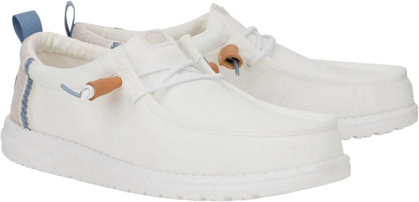 Hey Dude Men's Wally Summer Linen Loafer